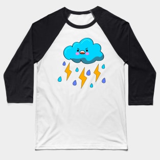 Angry Could Kawaii Baseball T-Shirt